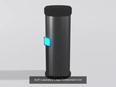 SciFi Laboratory Collection 3D Model Pack