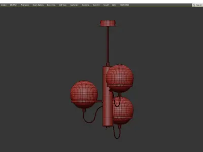 ALFA Lumina Gold Low-poly 3D model