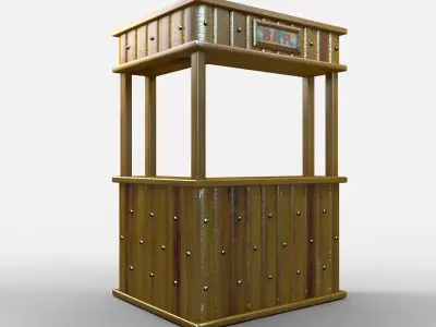 Acapulco Bar 3D model