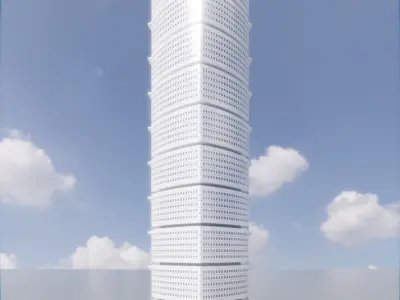 Parametric Building 1d14 3D model