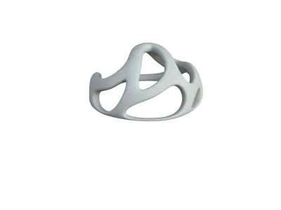 SciFi Cube Object No 46292 Low Poly Shape Low-poly 3D model