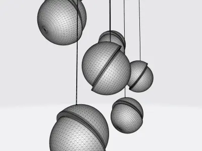 MINI CRESCENT LIGHT - LEE BROOM 3D model