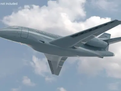  Dassault Falcon 900 Business Jet Grey No Chassis 