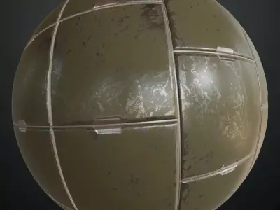 Worn Metal Plate PBR Seamless Texture buy