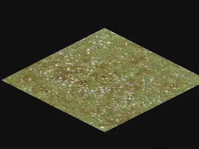 New Village - the surface 3D model