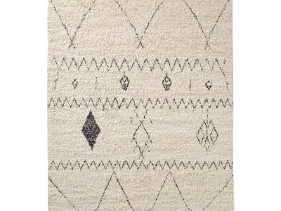 HANAA WOOL RUG 3D model