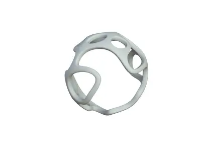 SciFi Cube Object No 37224 Low Poly Shape Texture