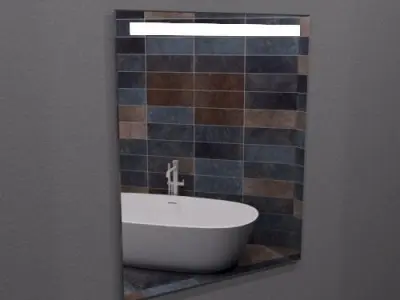 Illuminated Mirror 6 3D model