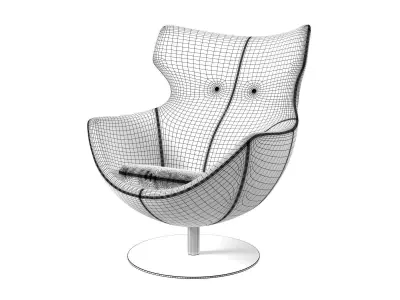 Jupiter Armchair 3D model