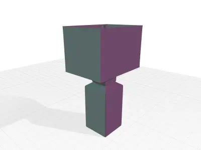 Pratcher Table Lamp 3D model