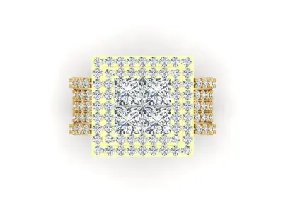 Jewelry ring  373 3D print model