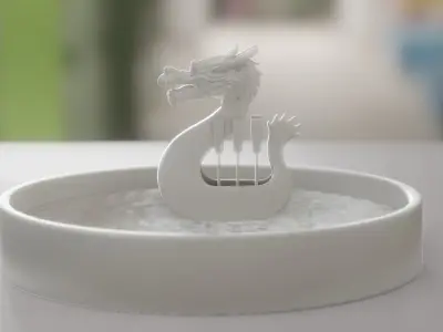 Dragon Boat 3D print model