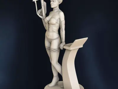 Seven of Nine Star Trek Voyager 3D print model