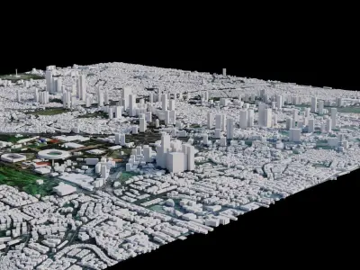 Jakarta - Indonesia 3D model