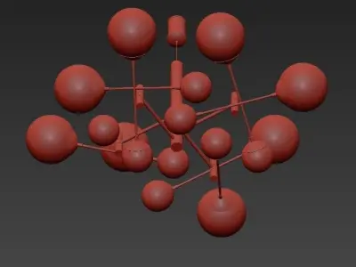 Suspension Global 3D model