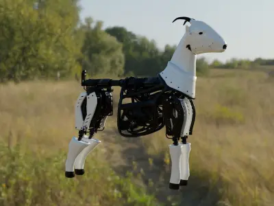 Goat Robot 3D model