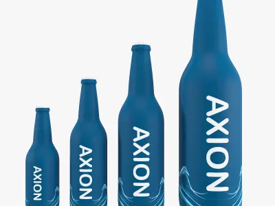 Bottle inflatable Axion 3D model