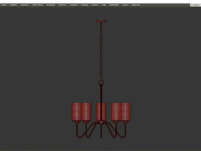 Kira Home Charlotte Low-poly 3D model