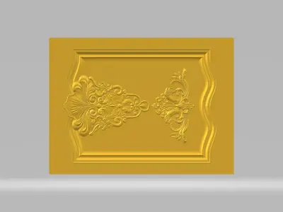 3D for decor and engraving 3D print model