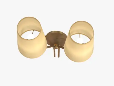 Rutland 2 Light Wall Sconce by Hudson Valley Lighting 3D model