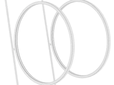 Floor lamp MoonLight 3D model