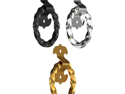 Handle ring 3D model