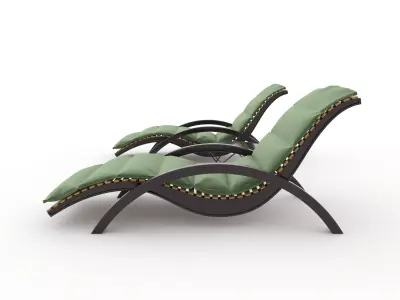 Sun Lounger 17 3D model