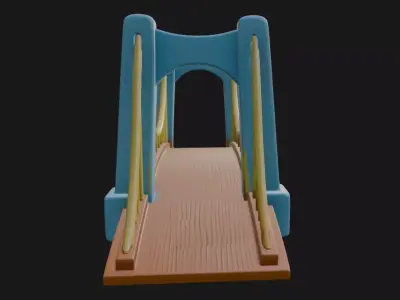 Pixar Bridge 3d Model 3D model