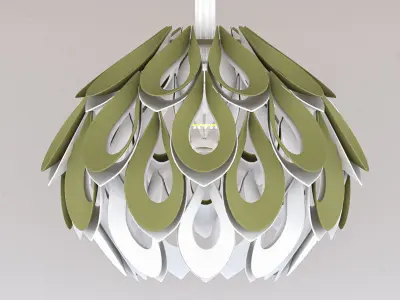 white lamp 3D model purchase