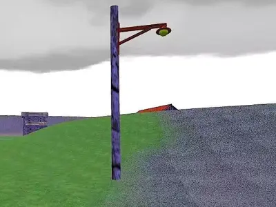 street light Free 3D model