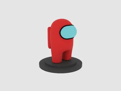 Among Us Character 3D model