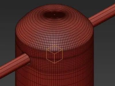 Untitled lamp with three lights 3D model