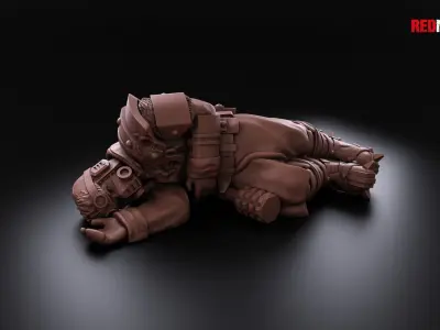 Ice Warriors - Slain soldiers 3D print model