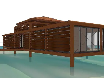Creative Design-Holiday Cabin-0147 3D model