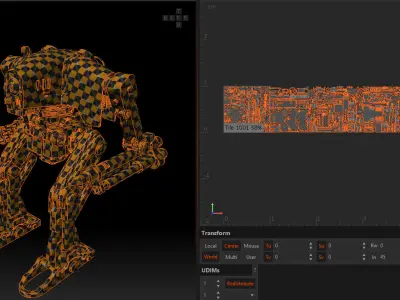 robot-Defender-21 3D model