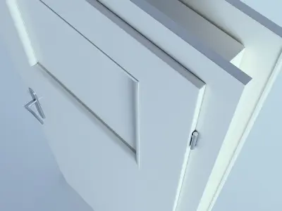 White Door 3 3D model