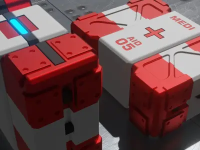 Sci-Fi First Aid 3D model