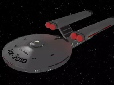 Arizona Class Battleship 3D model