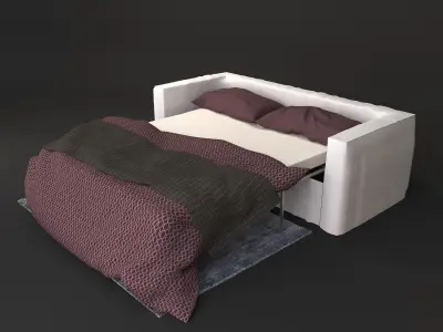 Sofa Meridiani Law 3D model