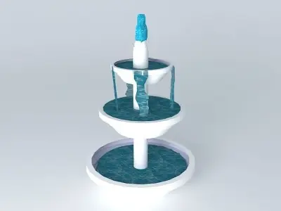 Fountain Free 3D model