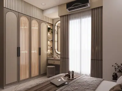 Master Bedroom Free 3D model purchase