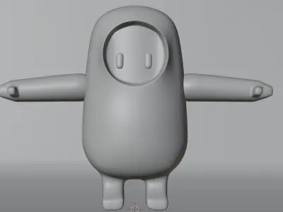 Fall Guy model 3D 3D model