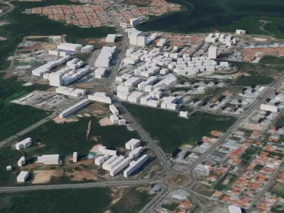 Sao Luis - Brazil 3D model