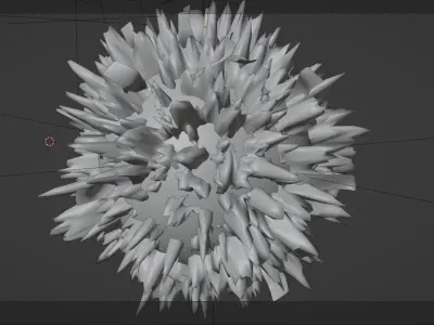 Alien Planet Sci-Fi Fantasy Sun Star 3D model
