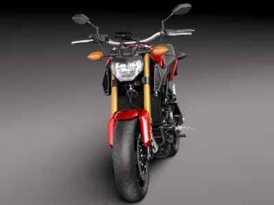 Yamaha FZ-09 2016 3D model