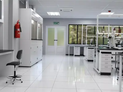 Science Laboratory 3D model