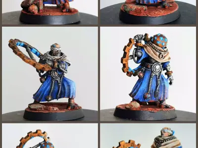 Dark Techno - Teslarite Converters 3D print model