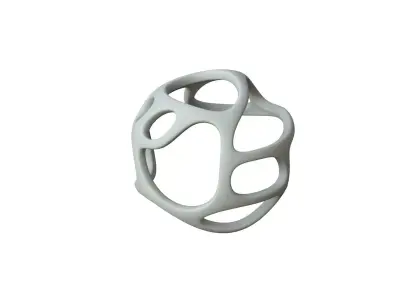 SciFi Cube Object No 23134 Low Poly Shape Texture