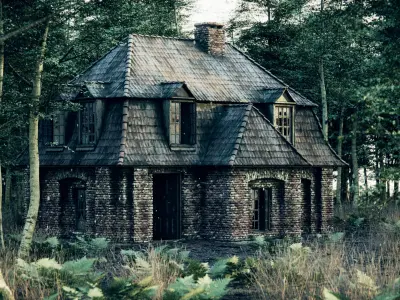 ancient residential house 3D model