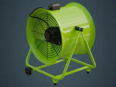 Industrial Fan 1 3D model